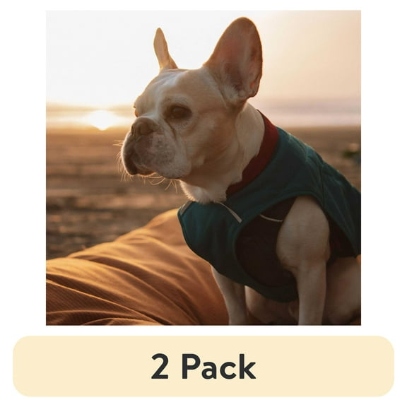 (2 pack) WHITEDUCK Durable & Comfortable Canvas Dog Bed, Water-Repellent Coating, Dirt Resistance, Removable & Washable Outer Cover, Heavy Duty Zippers for Small, Medium & Large Dogs (Extra Large, Tan)