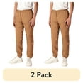 thumbnail image 1 of (2 pack) WHITEDUCK Jogger Pants for Men - Relaxed Fit Cotton Drawstring Cargo Sweatpants for Men with Pockets for Workout Running Training, 1 of 8