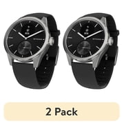 2 pack 2 pack WITHINGS ScanWatch 2 - Connected Health Watch Men Women, ECG Electrocardiogram, SpO2, temperature, sleep tracking, respiratory health, activities, calories, water resistant, 30day battery, Android Ios
