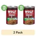 thumbnail image 1 of (2 pack) Wolf Brand Turkey Chili Without Beans, 96% Fat Free, 32g Protein Per Serving, 15 oz. Can, 1 of 10