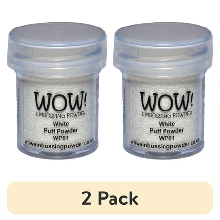 WOW! Embossing Powder 15ml-White Puff