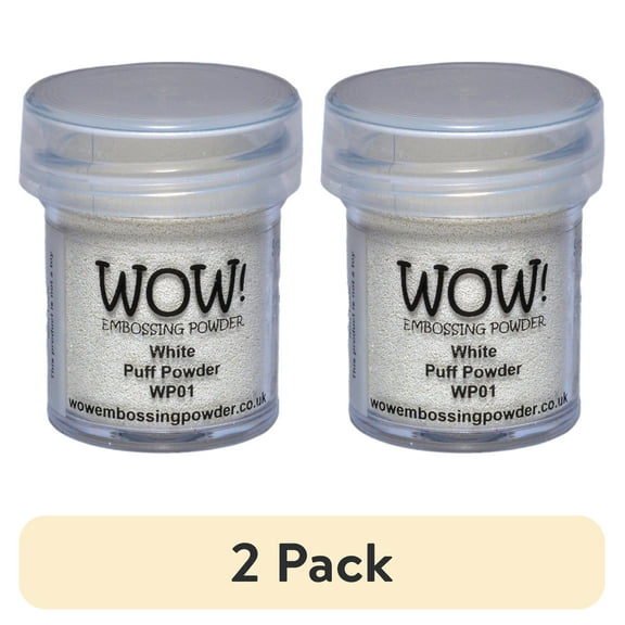 WOW! Embossing Powder 15ml-White Puff