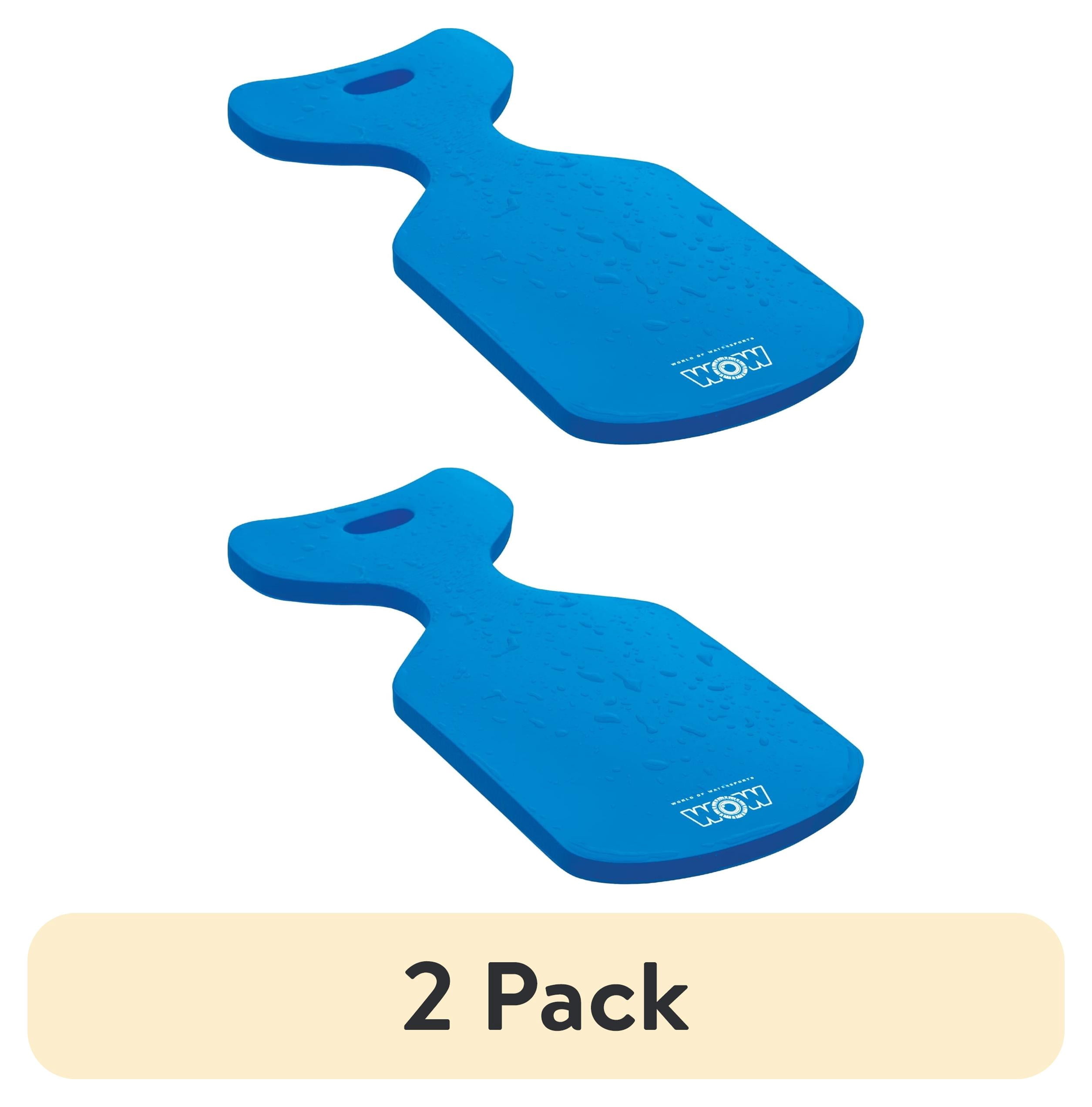 (2 pack) WOW Sports Deluxe Whale Tail Saddle Seat Float - Blue, for Pool and Lake