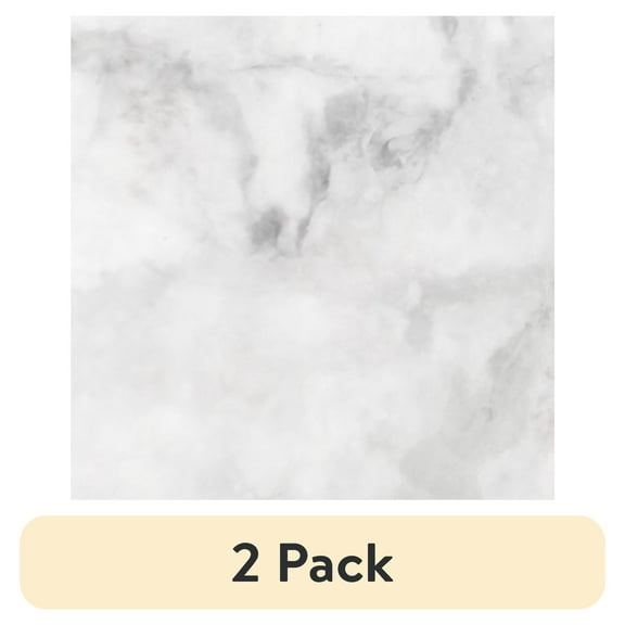 (2 pack) WallPops Vinyl Gallo Square Peel & Stick Wall Tiles