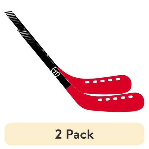 (2 pack) Warrior 51″ Player Hockey Stick, Kids & Adults,