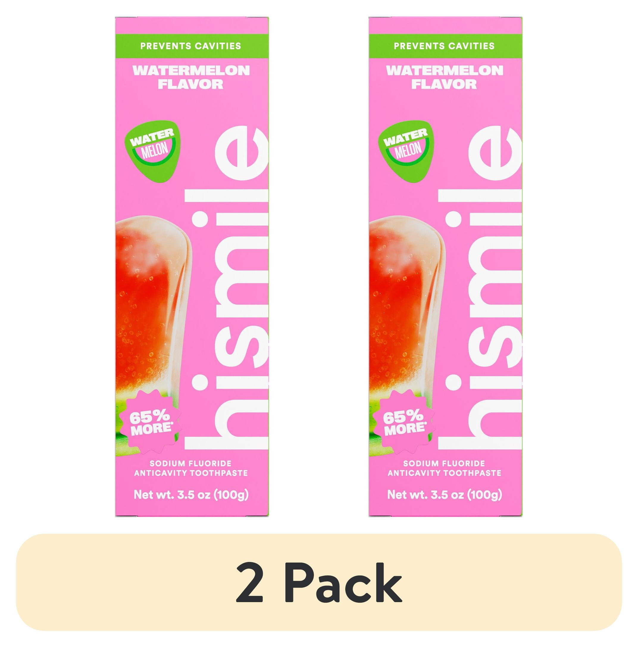 (2 pack) Watermelon Flavor Anticavity Toothpaste