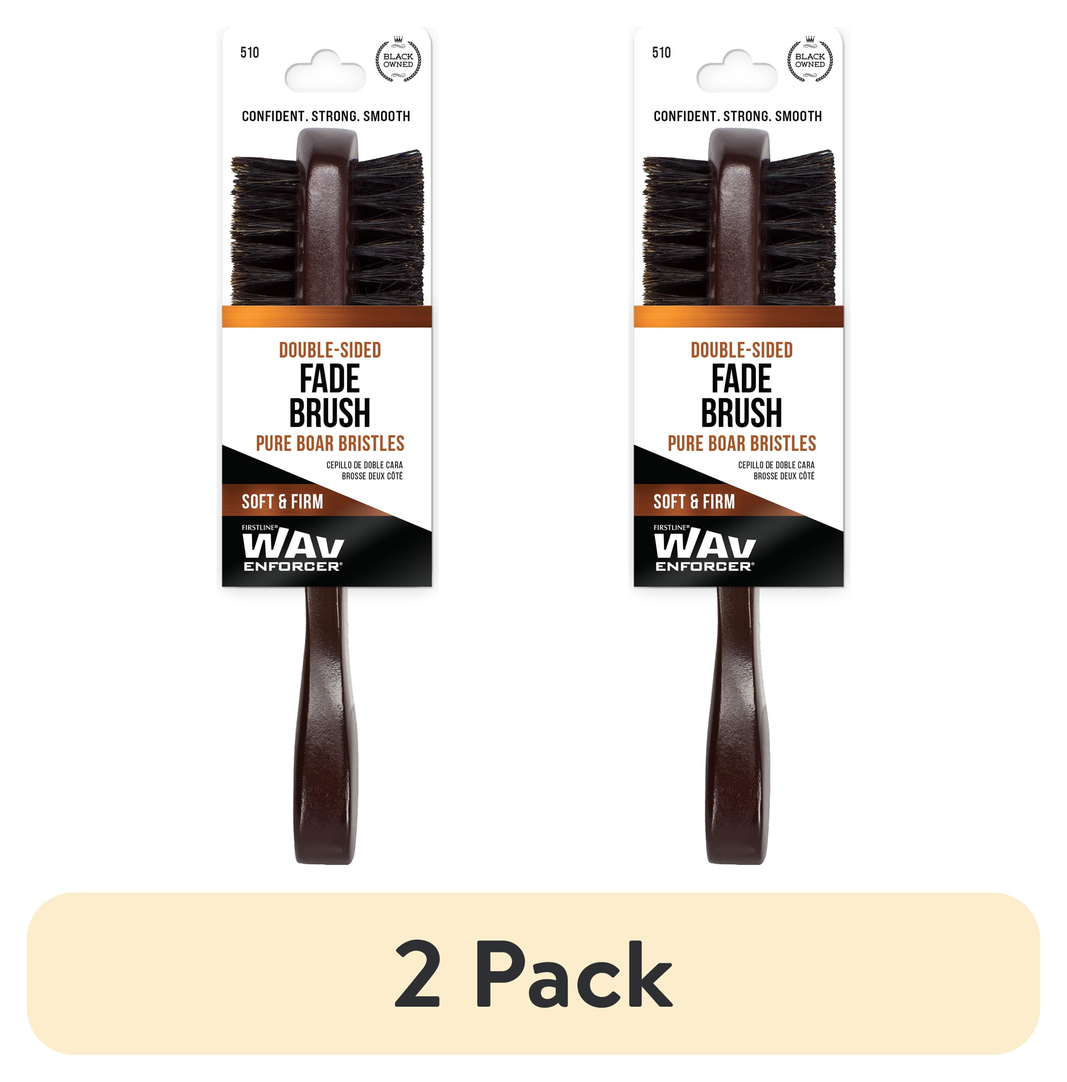 ★MPB Wild Boar★SR★Fade bream 2★ WavEnforcer Double-Sided Boar Fade Brush, Soft and Firm