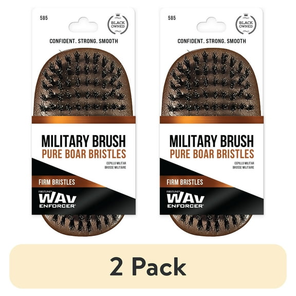 (2 pack) WavEnforcer Military Brush