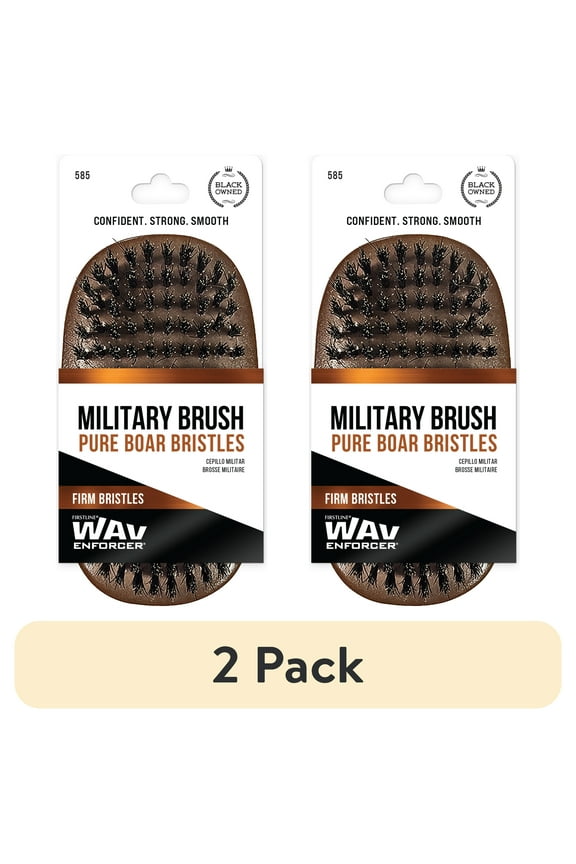(2 pack) WavEnforcer Military Brush