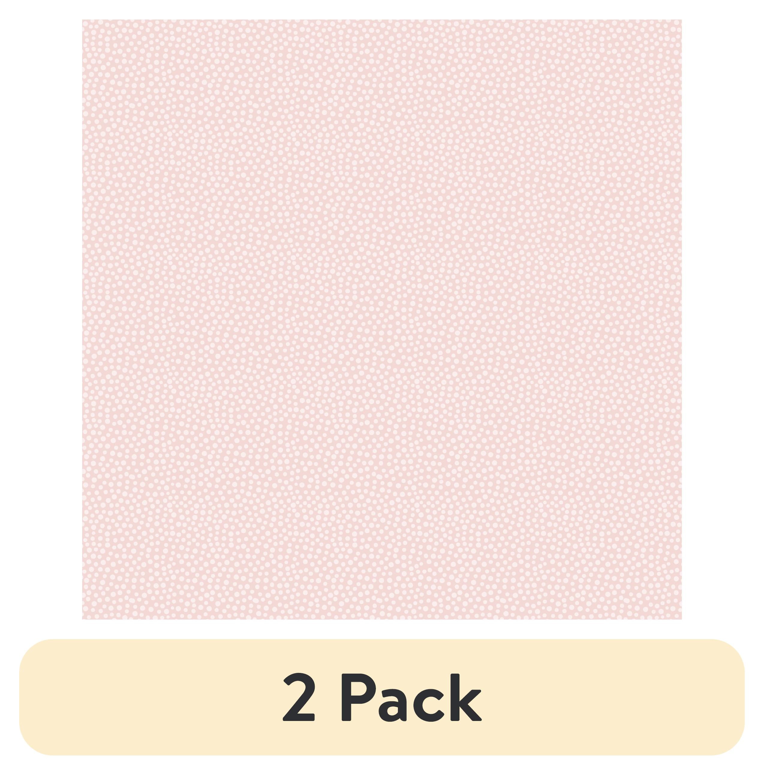 (2 pack) Waverly Inspirations 1 Yard Cut 100% Cotton Darcy's Dots Fabric, Blushing Bride, 44â€ Wide for Quilting & Sewing