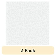 (2 pack) Waverly Inspirations 1 Yard 100% Cotton Ellen's Floral, White, 44" Wide for Quilting & Sewing