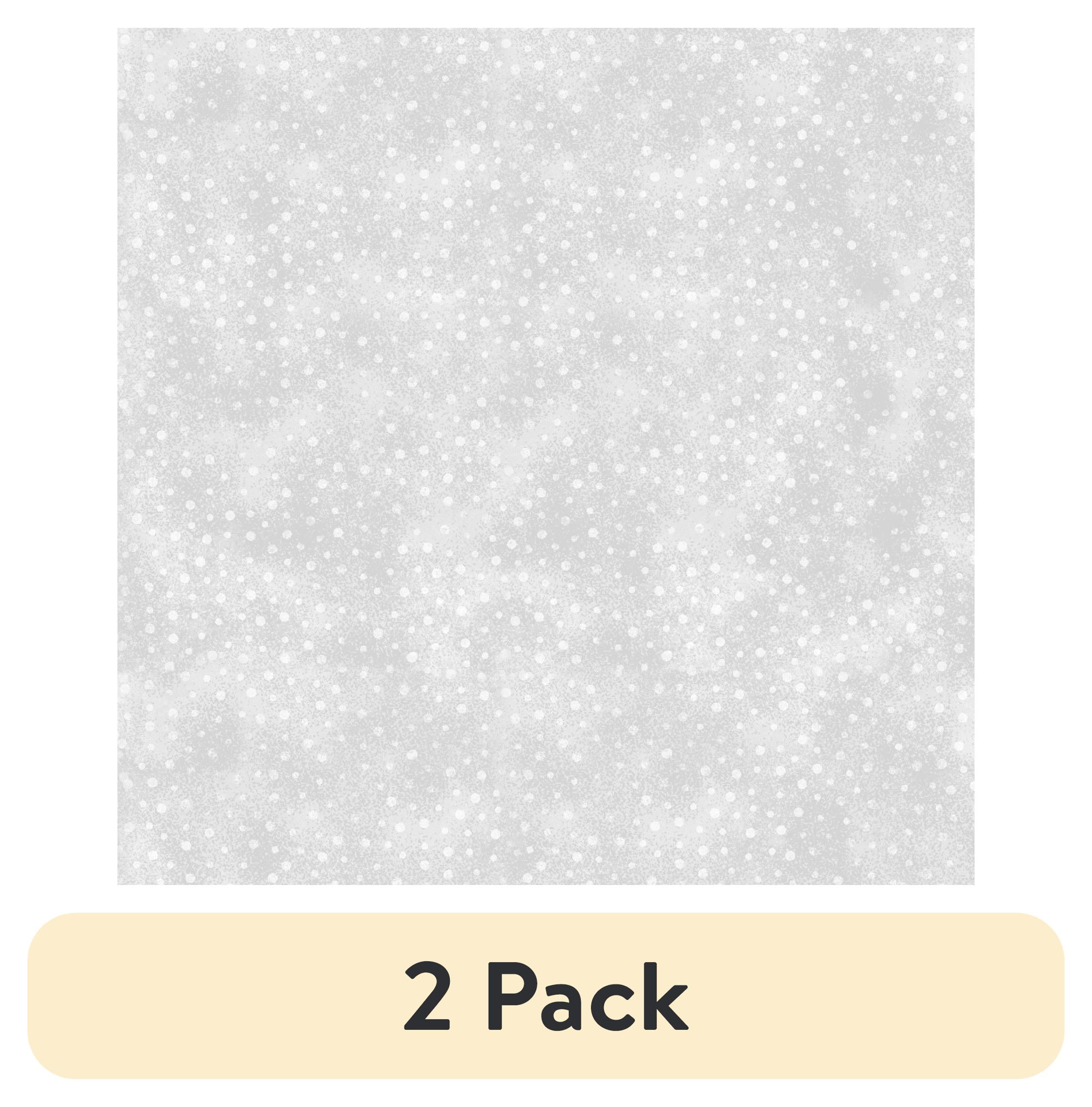 (2 pack) Waverly Inspirations 1 Yard 100% Cotton Norway Dots, Glacial Ice, 44" Wide for Quilting & Sewing