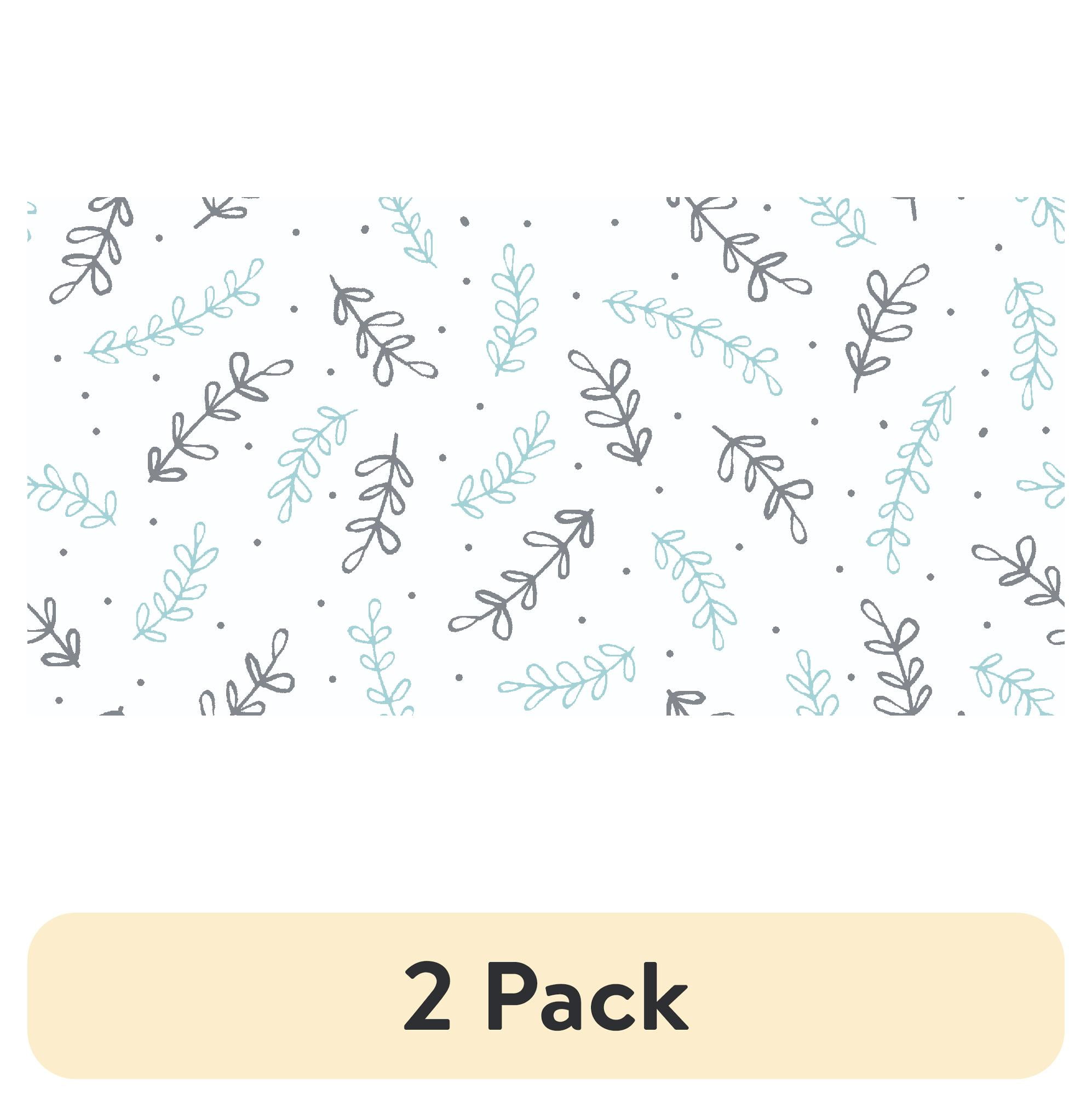 (2 pack) Waverly Inspirations 1 Yard Cut 100% Cotton Prints Fabric Farm Fields Aqua 44" Wide for Quilting & Sewing