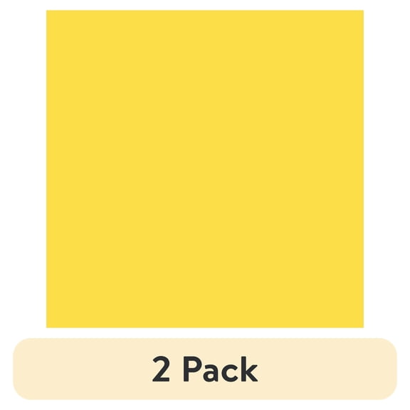 (2 pack) Waverly Inspirations 2 Yard Cut 100% Cotton Solid Fabric Sunshine, 44" Wide for Quilting & Sewing