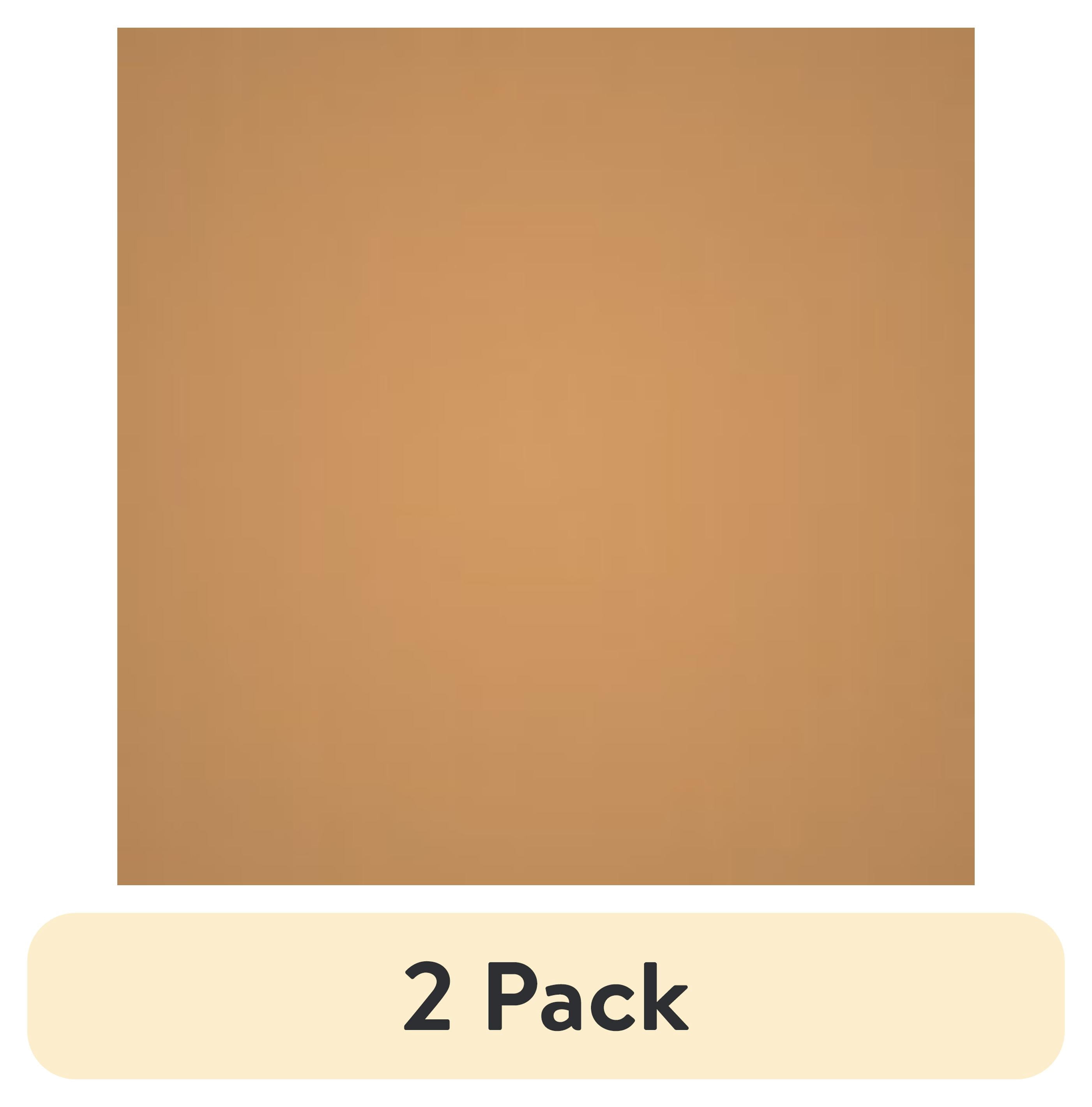 (2 pack) Waverly Inspirations 1 Yard Cut 100% Cotton Solid Fabric, Brown Sugar, 44" Wide for Quilting & Sewing