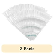 (2 pack) Way To Celebrate 12 Count Clear Disposable Decorating Bags, 12 inch