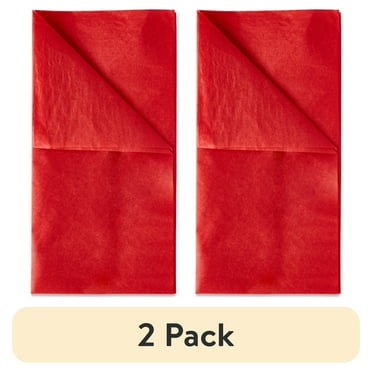 (2 pack) Red Tissue Paper, 10 Count, by Way To Celebrate