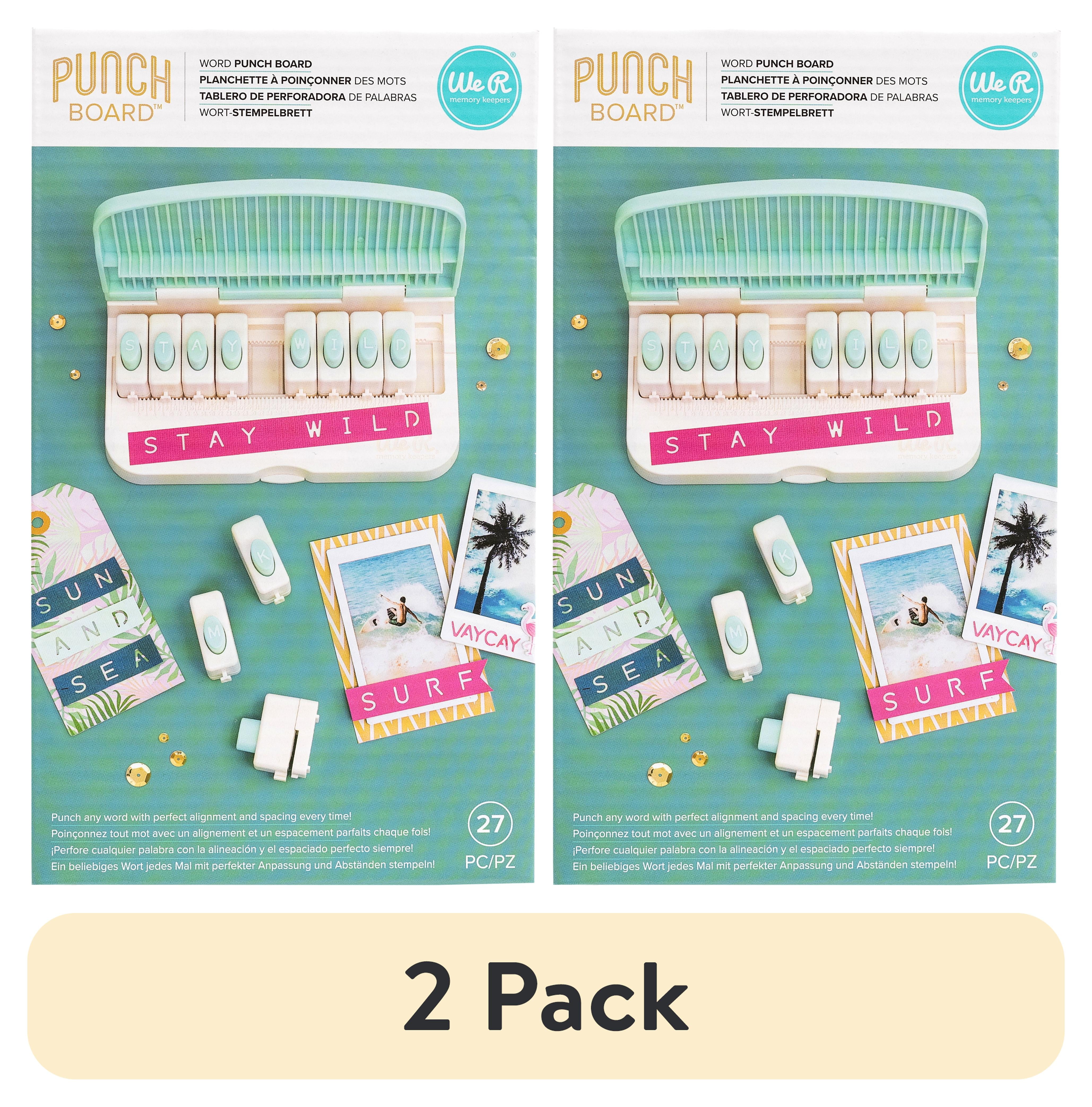 We R Memory Keepers Punzone 3 In 1 Per Goffratura E Taglio, Per Cartoncino E Carta, Fustella Multiuso Importata