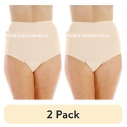 2 pack Wearever Women's Regular Absorbency Incontinence Underwear 3 Pack