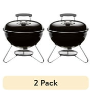 Weber 14 in. Smokey Joe Charcoal Grill Black