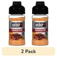 thumbnail image 1 of (2 pack) Weber® Chicken'n Rib Seasoning 2.75 oz. Shaker, 1 of 12