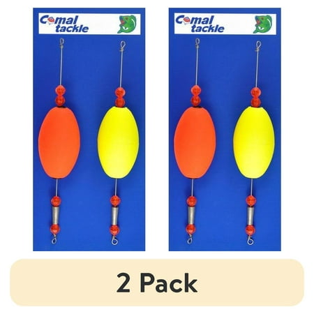 (2 pack) Comal Weighted Oval Reddi Rattle Fishing Float, 2.5-Inch, 2-Pack price history and forecast - Reddi-Rattle 059957-Maurice