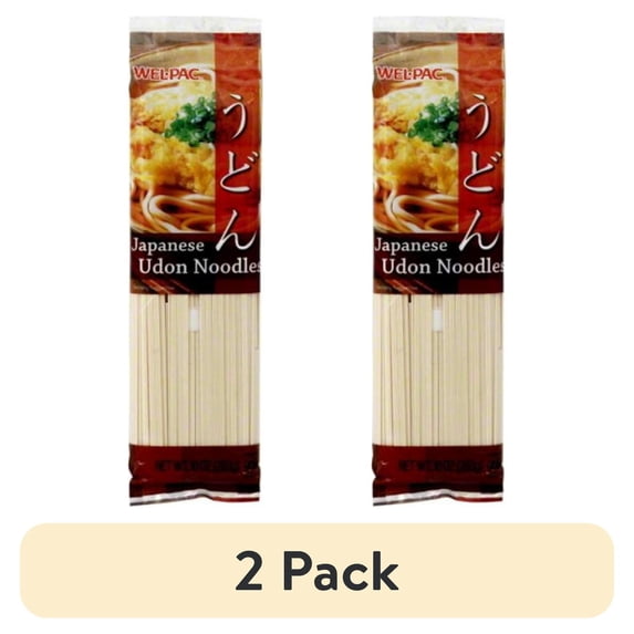 (2 pack) Wel Pac Noodles Yokogiri Udon, 10 Ounce