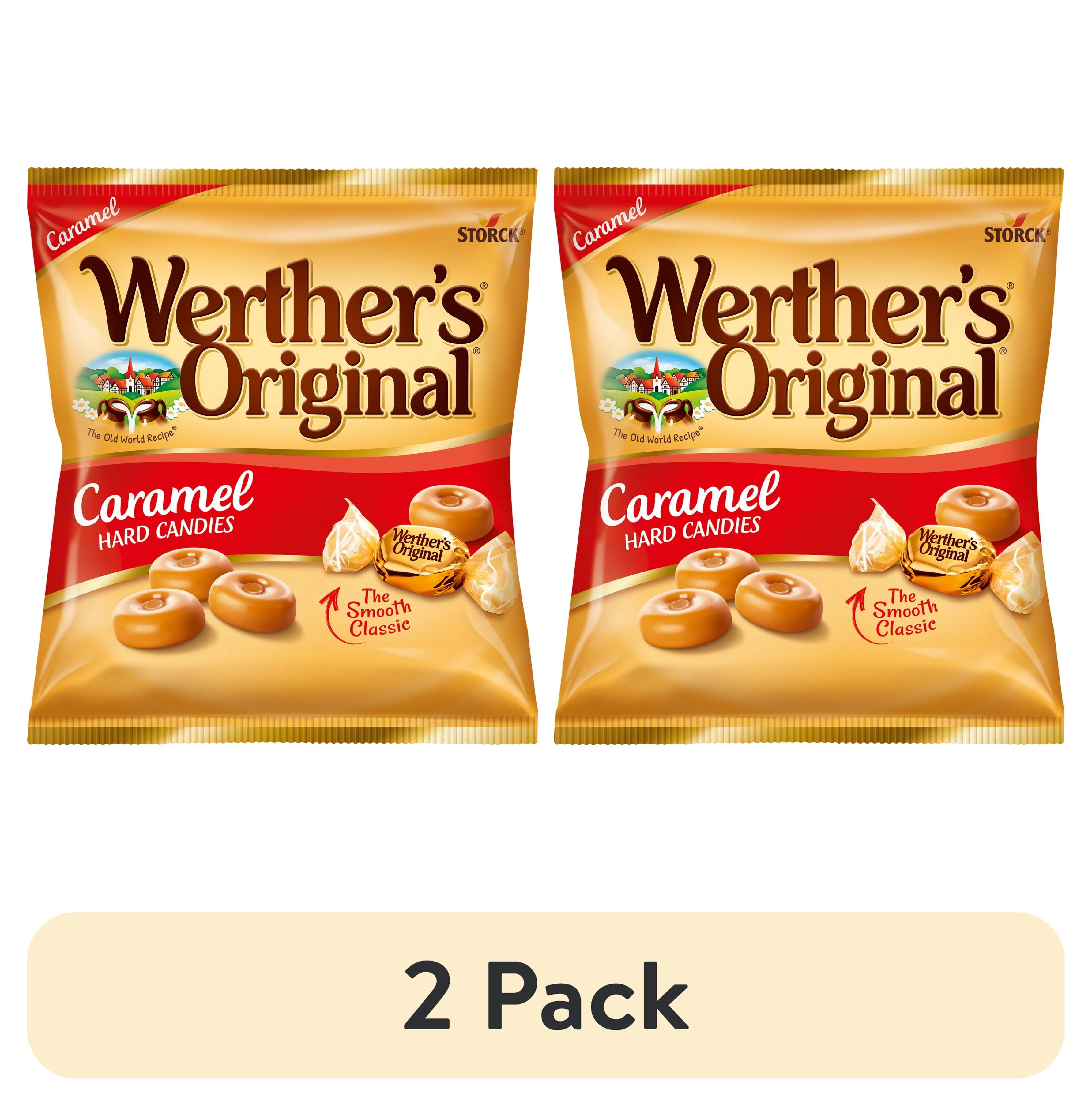 (2 pack) Werther's Original Caramel Hard Candies, 2.65 oz.