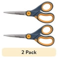 thumbnail image 1 of (2 pack) Westcott 8" Non-Stick Straight All-Purpose Scissors, High School Level, 1 of 11