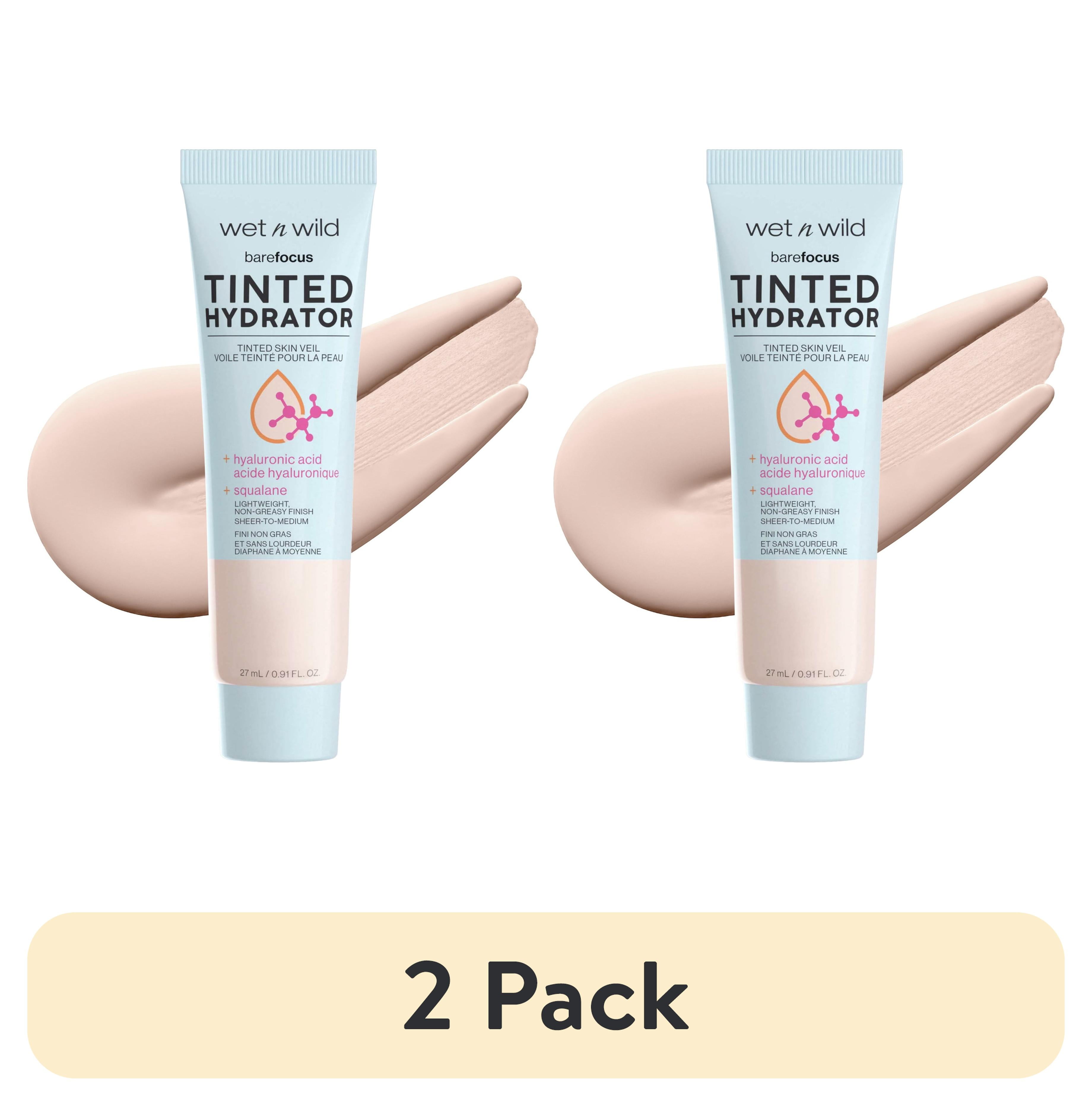 2 pack) Wet n Wild Bare Focus Tinted Hydrator, Tinted Skin Veil