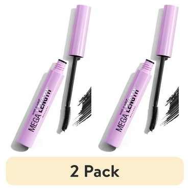 (2 pack) Wet n Wild Mega Length Mascara, Very Black, 0.21 fl oz