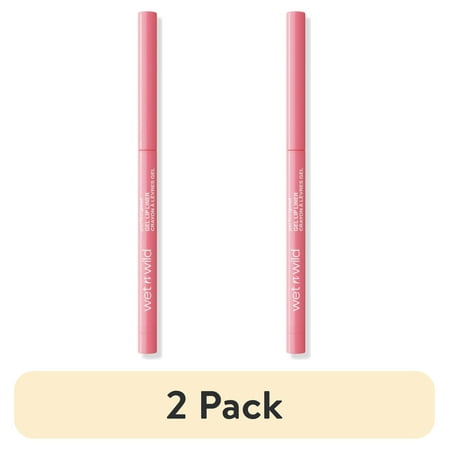 (2 pack) Wet n Wild Perfect Pout Gel Lip Liner - Comes Naturally - 1 Pack