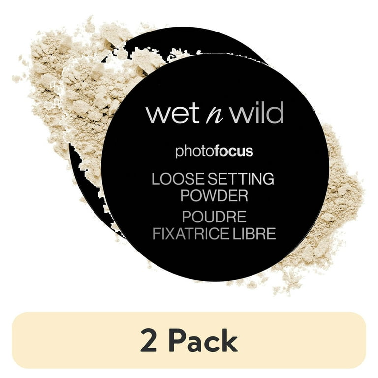 2 pack) Wet n Wild Photo Focus Loose Setting Finishing Powder
