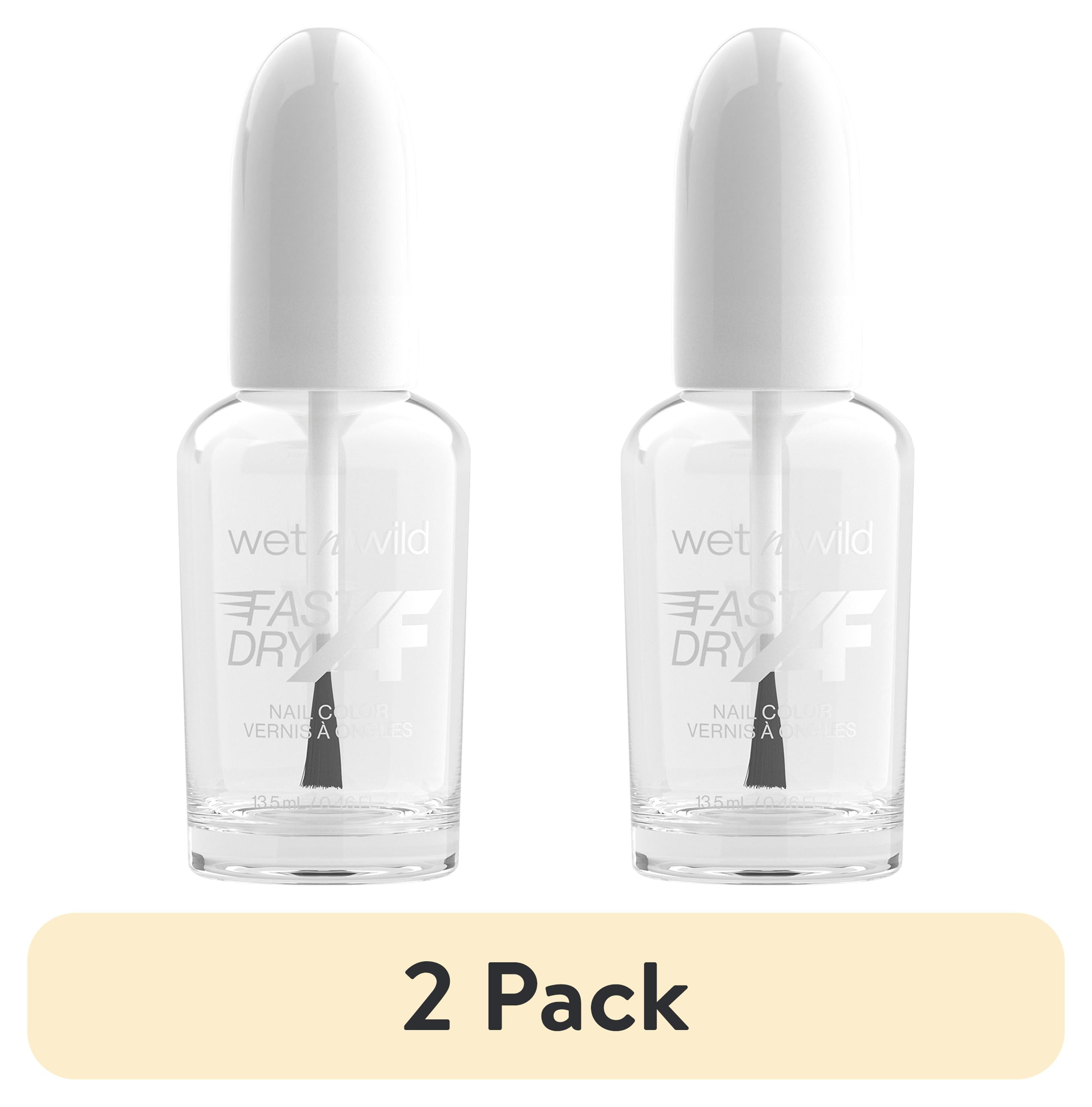 (2 pack) Wet n Wild Tropic Like It's Hot Fast Dry AF Nail Color, X-Ray Vision