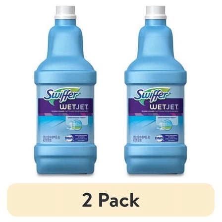 WetJet System Cleaning-Solution Refill Fresh Scent, 1.25 L Bottle, 4/Carton