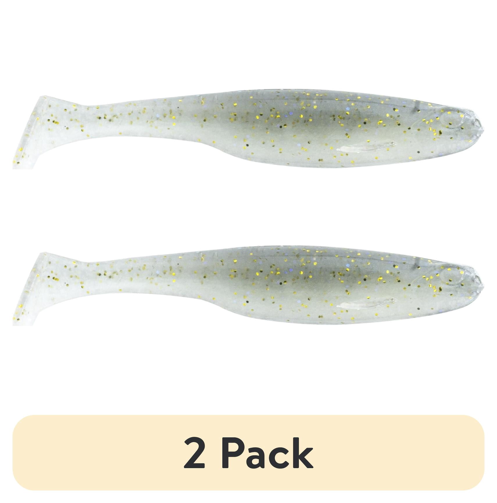 (2 pack) 6th Sense Whale 3.0in. Swimbait – Soft Paddle Tail Swimbait – Bass Fishing – Stable Tracking Pectoral Fins – Keel Belly – Multipack
