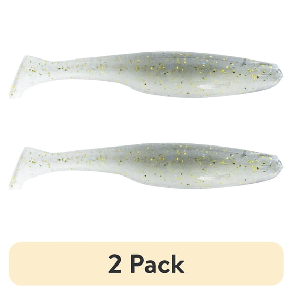 (2 pack) 6th Sense – Whale Swimbait – Soft Paddle Tail Swimbait – Bass Fishing – Stable Tracking Pectoral Fins – Keel Belly – Multipack