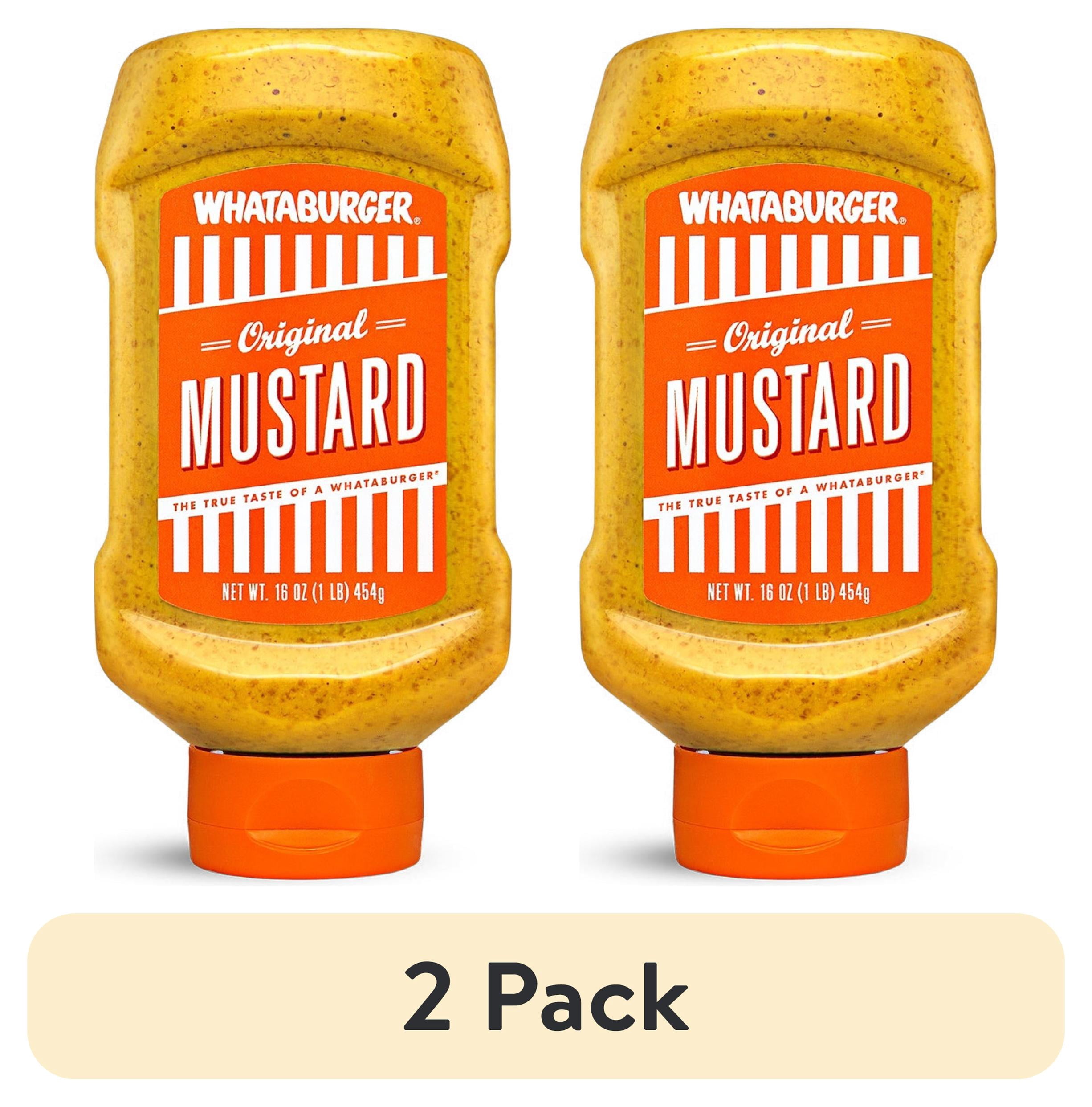 (2 pack) Whataburger Mustard 16oz
