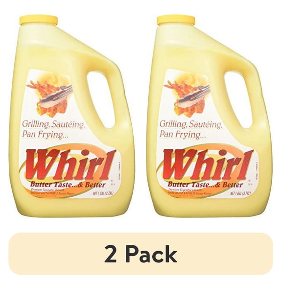 (2 pack) Whirl Admiration Pro-Fry Liquid Shortening Oil for Frying, 8 Pound