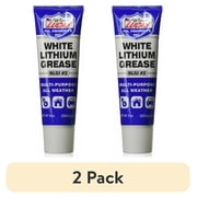2 pack White Lithium Grease 8 Ounce Tube