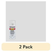 2 pack White, Rust-Oleum Stops Rust Clean Metal Primer Spray Paint-7780830, 12 oz