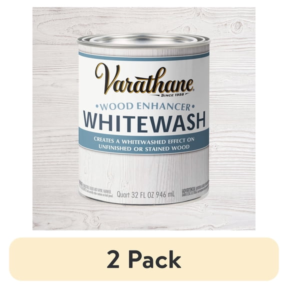 (2 pack) White Wash, Varathane Wood Enhancer-358553, Quart