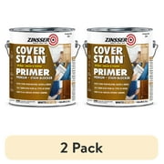 2 pack White, Zinsser Cover Stain Oil-Based Primer-3501, 1 gal