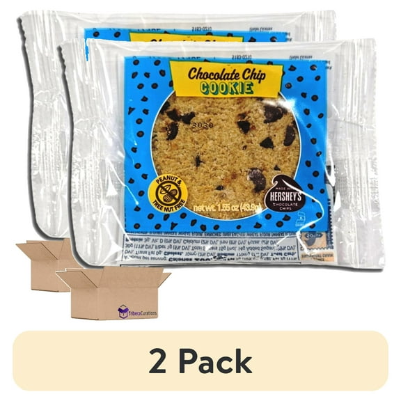 (2 pack) Rich's School Snacks Whole Grain Chocolate Chip Cookies | 12 Pack