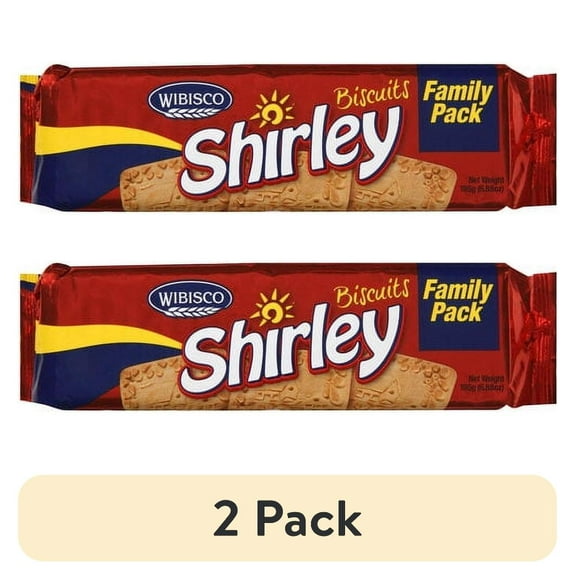 (2 pack) Wibisco Shirley Biscuits, 6.88 oz