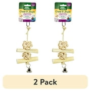 (2 pack) Wild Harvest Natural Multi Color Bird Toy , 1 Ct