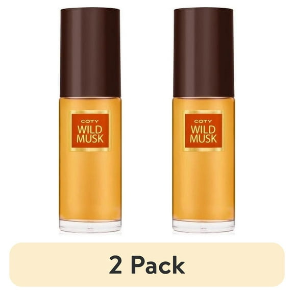 (2 pack) Wild Musk By Coty Cologne Spray for Women 1.5oz