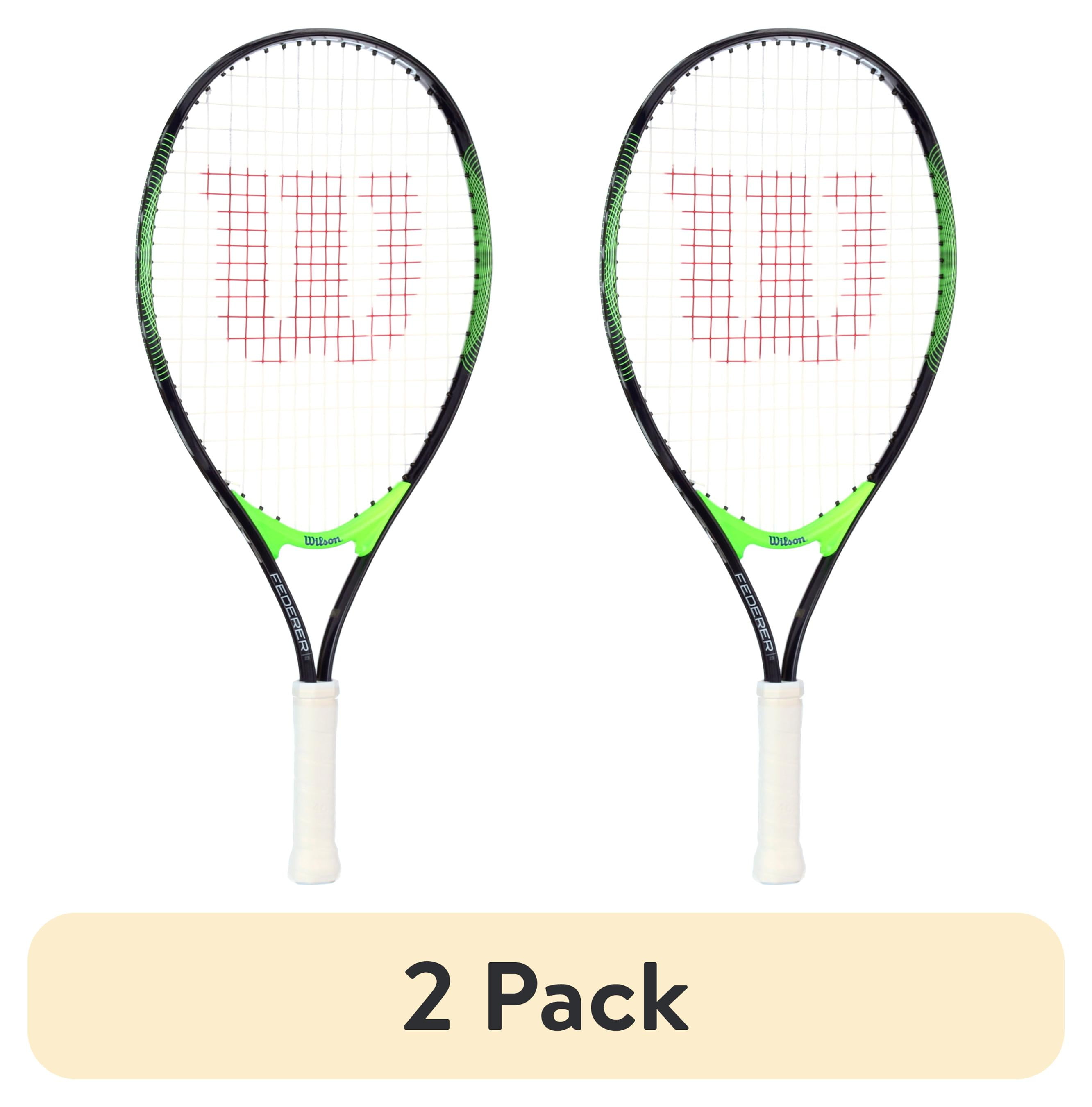 (2 pack) Wilson Lightweight Kids Tennis Racket, Aluminum Multicolor, 23 ...