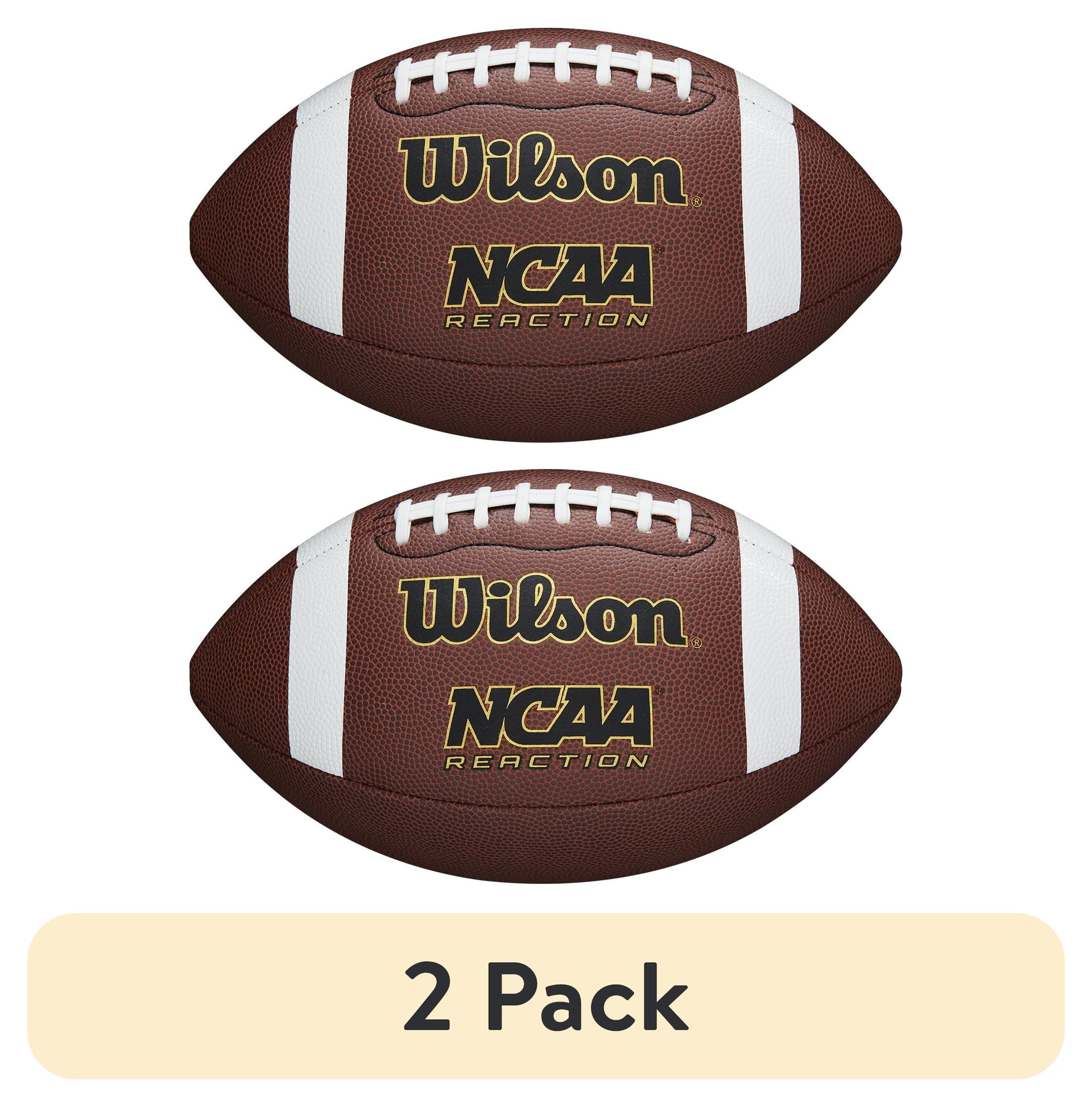 Free Shipping! Wilson NCAA Reaction Composite Junior Football Ages