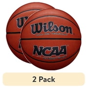 2 pack Wilson NCAA Street Shot Outdoor Basketball - Brown, Size 7 - 29.5"